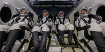 Space station's ultrasound machine was critical during medical crisis, astronauts say