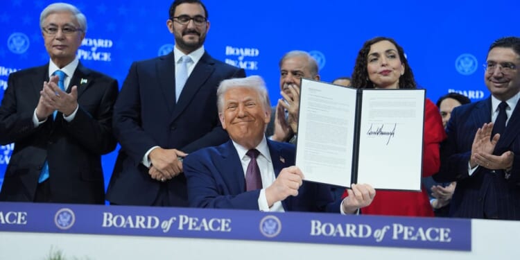 WATCH: Trump rolls out his Board of Peace at the World Economic Forum