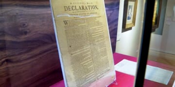 Christie's America250 auction features Declaration of Independence, Constitution drafts