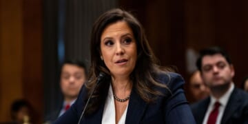 Rep. Elise Stefanik testifies before the Senate Foreign Relations Committee on her nomination to be Ambassador to the United Nations on Capitol Hill on Jan. 21, 2025, in Washington, D.C.