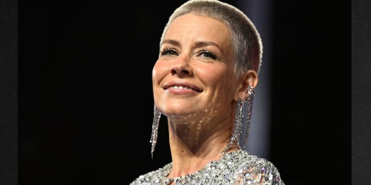 Evangeline Lilly attends the U.K. gala screening of Marvel's "Ant-Man and the Wasp: Quantumania" on Feb. 16, 2023, in London, England.