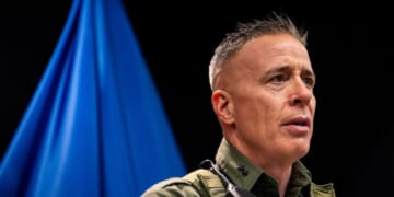 U.S. Customs and Border Patrol Commander at Large Gregory Bovino speaks during a news conference at the Bishop Henry Whipple Federal Building on Jan. 25, 2026, in Minneapolis, Minnesota.