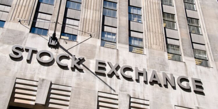 The New York Stock Exchange is seen in a file photo from May 2008.