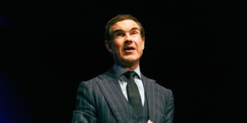 Jimmy Carr performs at Beacon Theatre on Nov. 4, 2025, in New York City.