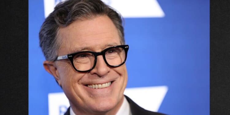 Stephen Colbert once again reminded people why CBS is pulling the plug on his show.