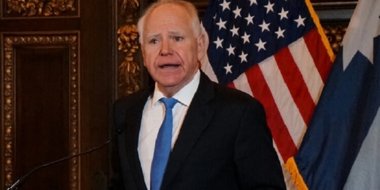 Minnesota Gov. Tim Walz, pictured in a Jan. 5 file photo.