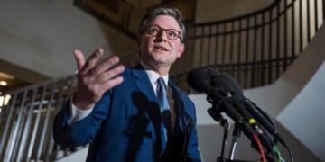 House Speaker Mike Johnson says he doesn't see 'any necessity' for war with Iran