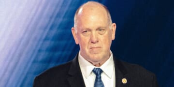 White House 'border czar' Tom Homan, seen in a December photo, is on his way to Minnesota at President Donald Trump's request.