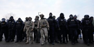 Lefty Protestor Bites Off Federal Officer’s Finger – PJ Media