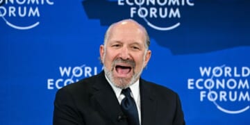 Commerce Secretary Howard Lutnick speaks during the World Economic Forum annual meeting in Davos, Switzerland, on Jan. 20, 2026.