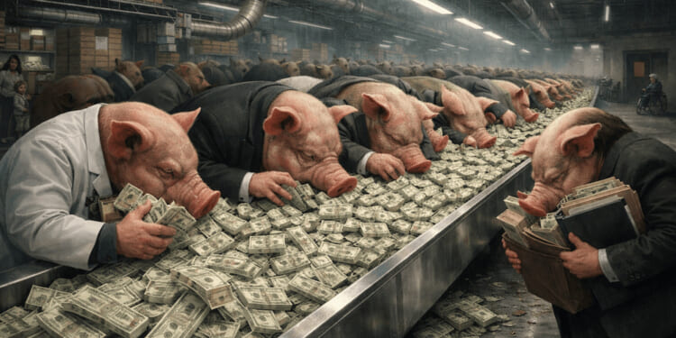 Snouts at the Trough