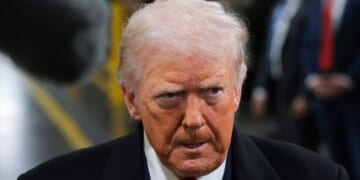 President Donald Trump told reporters Wednesday that the killing in Iran has stopped and that progress could be on the horizon.