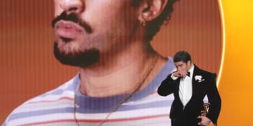 Bad Bunny wins Grammy for album of the year, a first for a Spanish-language album