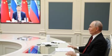 China's Xi and Russia's Putin reinforce ties in virtual meeting