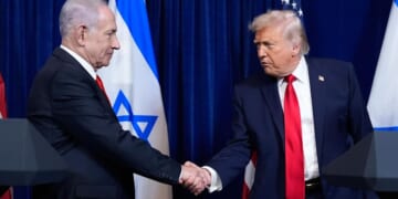 Netanyahu showcases WWII book during his call with Trump