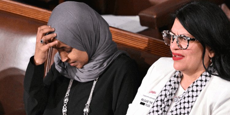 Dems' Sit in Protest After Trump Demands Americans Be Placed Over Illegals