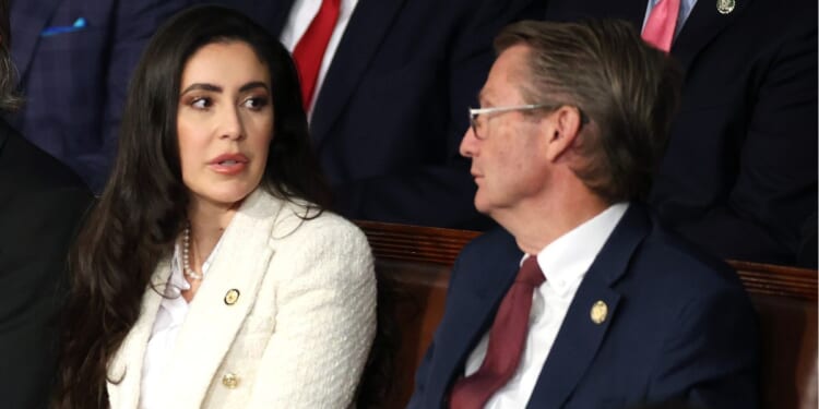 GOP Reps. Anna Paulina Luna of Florida, left, and Rep. Tim Burchett of Tennessee, seen in a 2025 photo, reportedly were convinced by President Donald Trump to drop a demand to include the SAVE act in legislation to reopen the government.