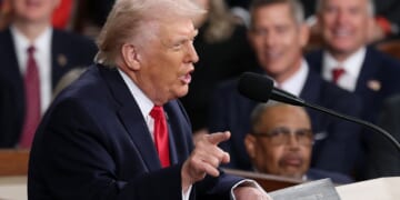 Trump Calls Out Pelosi's Stock Trading at State of the Union