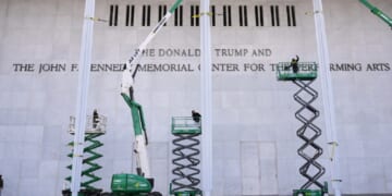 The Donald J. Trump and The John F. Kennedy Memorial Center For The Performing Arts is due to close July 4 for a two-year renovation project, President Donald Trump announced Sunday.
