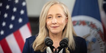 Virginia Gov. Abigail Spanberger delivers the Democratic response to U.S. President Donald Trump's State of the Union address on Tuesday.