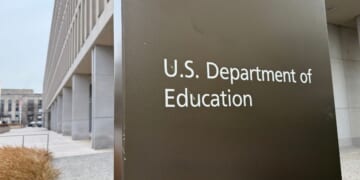 The Department of Education has a new addition to its Washington, D.C. headquarters that captured the attention of many liberals.