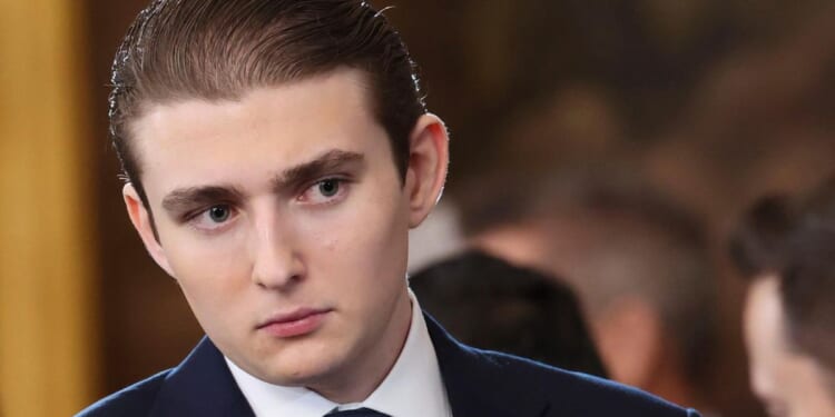 Barron Trump should be drafted to fight in Iran war