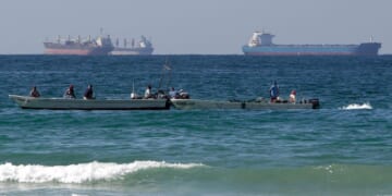 Oil tanker clears Strait of Hormuz, Trump’s energy secretary says, as gas prices surge