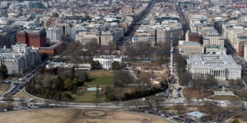The White House wants to build an underground center to provide security screening for visitors