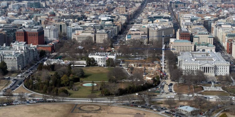 The White House wants to build an underground center to provide security screening for visitors