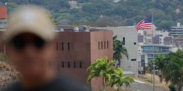 American flag raised at U.S. Embassy in Venezuela for the 1st time since 2019