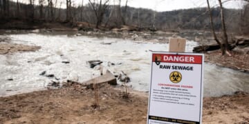 EPA to handle Potomac River water testing after sewer pipe burst