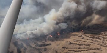 Nebraska wildfire fight drags into day 7 as winds ease, but danger still looms
