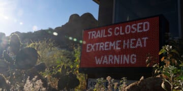 Record Southwest heat continues after California community ties all-time March high