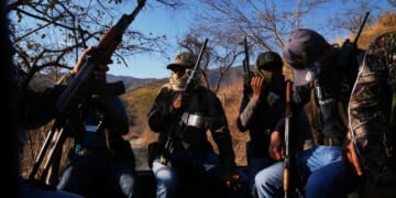Civilians under siege by a Mexican cartel are now fighting back with AK-47s and grenades
