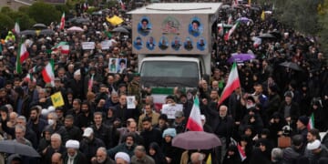 Israel threatens surge as Britain condemns Tehran targeting a U.S.-U.K. air base