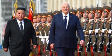 Belarusian President Lukashenko arrives in North Korea for talks with Kim Jong Un