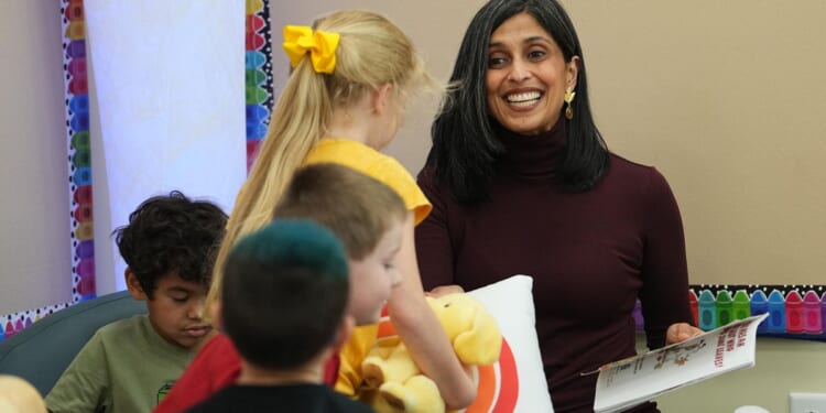 Usha Vance launches podcast to encourage kids to read