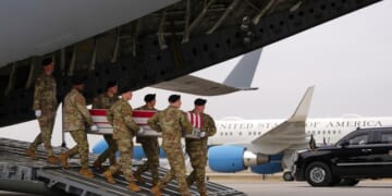 A Somber Day at Dover as Trump Honors Six Fallen Troops – PJ Media