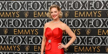 Katherine Heigl attends the 75th Primetime Emmy Awards at Peacock Theater on Jan. 15, 2024, in Los Angeles, California.