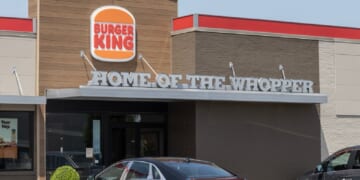 The exterior of a Burger King restaurant in is pictured in Muncie, Indiana, in June.