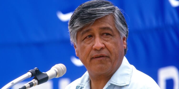 United Farm Workers President Cesar Chavez is seen in a file photo taken June 4, 1988, in McFarland, California.