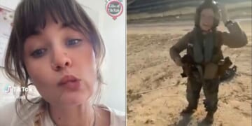 There was a sharp contrast between the two videos, one in which a grateful Kuwaiti approached a downed U.S. pilot offering thanks and assistance, left, and the other in which an arrogant young woman wished death on U.S. service members participating in the attacks on Iran.
