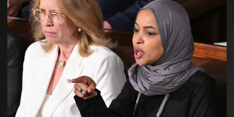 Rep.Ilhan Omar, a Minnesota Democrat seen heckling President Donald Trump Feb. 24 during his State of the Union address, is facing a primary challenge.