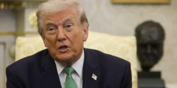Asked Tuesday to comment on the resignation of National Counterterrorism Center Director Joe Kent, President Donald Trump told reporters, "It’s a good thing that he’s out."
