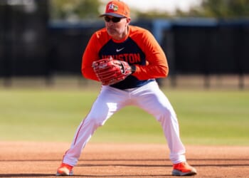 Joe Espada in Spring Training
