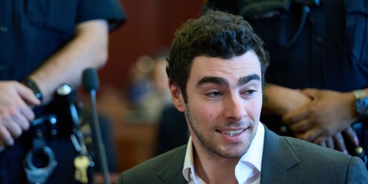 Luigi Mangione appears for a suppression of evidence hearing in the killing of UnitedHealthcare CEO Brian Thompson in Manhattan Criminal Court on Dec. 16, 2025, in New York City.