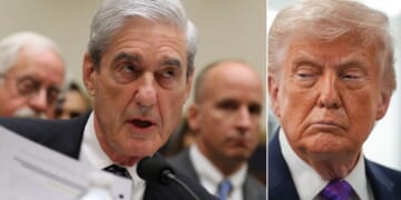 Former Special Counsel Robert Mueller is seen testifiying July 24, 2019, before the House Judiciary Committee about his report on alleged Russian interference in the 2016 presidential election. A whistleblower report detailed Monday in the New York Post said Mueller's team "cut corners [and] broke rules to ‘get Trump.'"