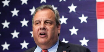 Former New Jersey Gov. Chris Christie speaks during a gathering on June 6, 2023, in Manchester, New Hampshire.