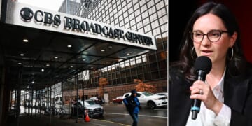 CBS News Editor-in-Chief Bari Weiss, seen in a 2024 photo, announced that the network is completely eliminating its radio news division.