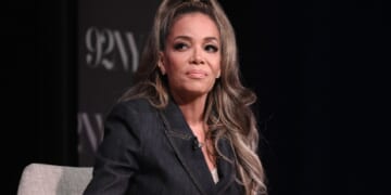 "The View" co-host Sunny Hostin grimaces in a 2024 file photo.